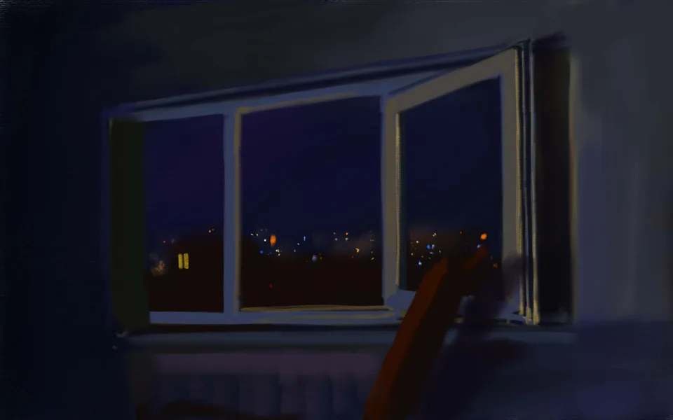 Bedroom window