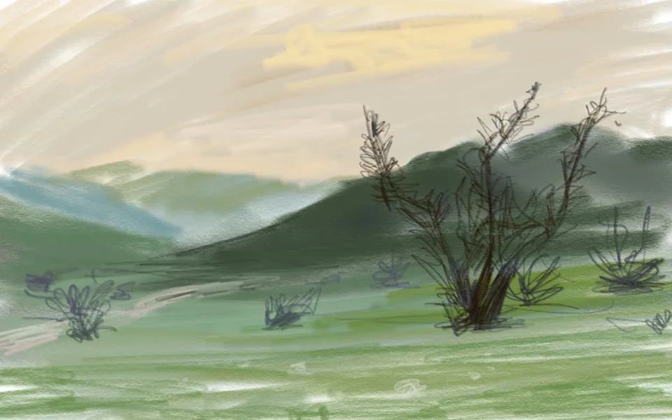 Landscape By The Lake