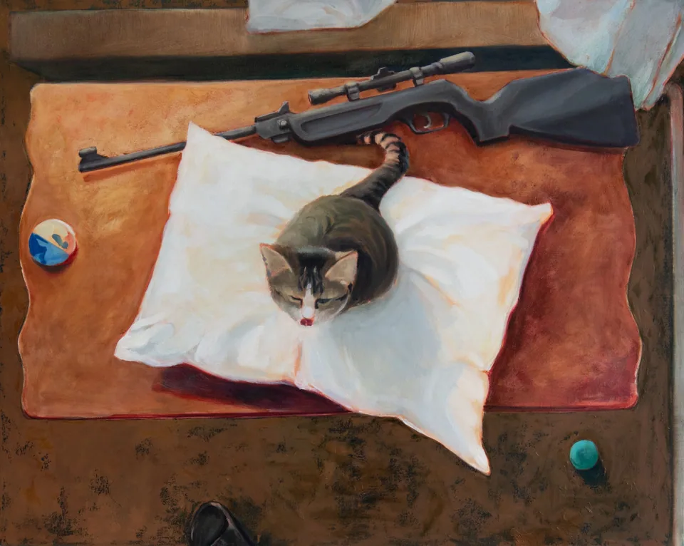 Cat as a woman