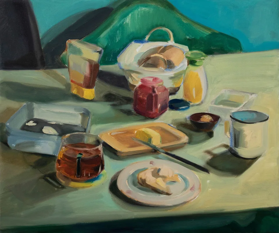 What’s for dinner?, Oil on Canvas - 50 x 60 cm